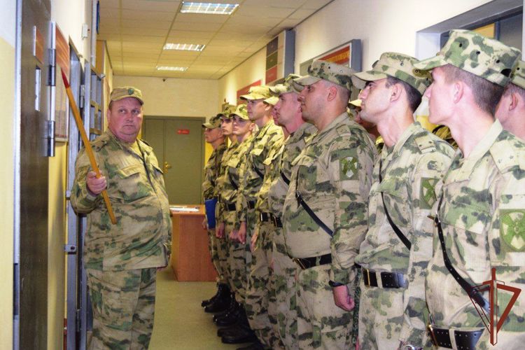  Сборы с молодыми офицерами Росгвардии прошли в Сарове