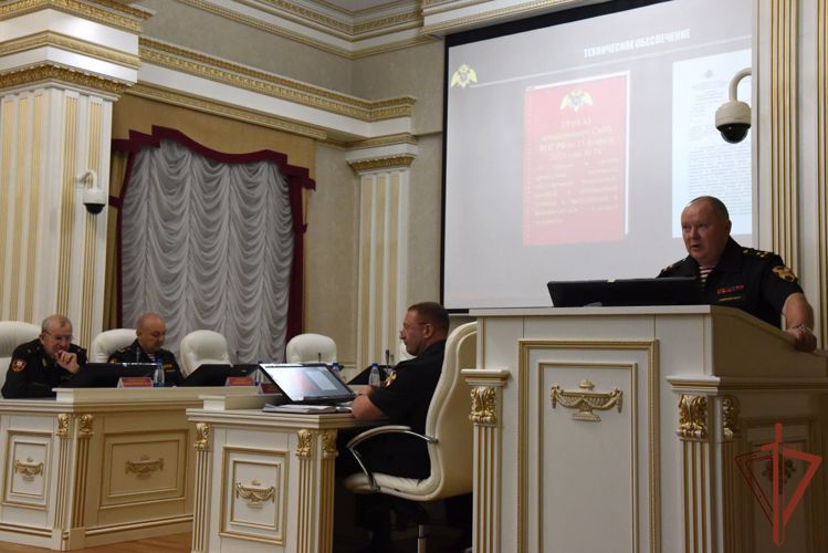 Заседание военного совета Сибирского округа Росгвардии прошло в Новосибирске