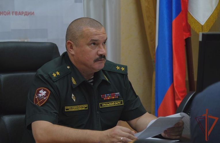 Врио командующего Уральским округом Росгвардии провел встречу с руководством Росрезерва в Екатеринбурге