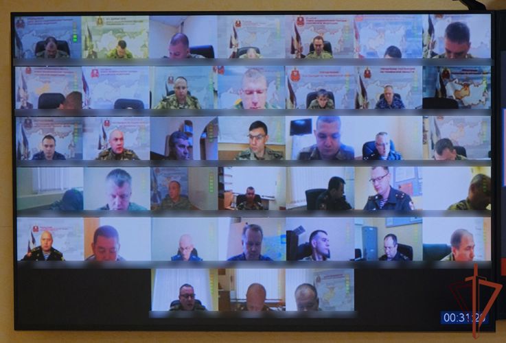 Состоялось заседание научно-практической секции в Уральском округе Росгвардии