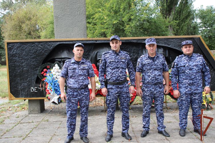 Акцию «На страже памяти» поддержали росгвардейцы из Кабардино-Балкарии 