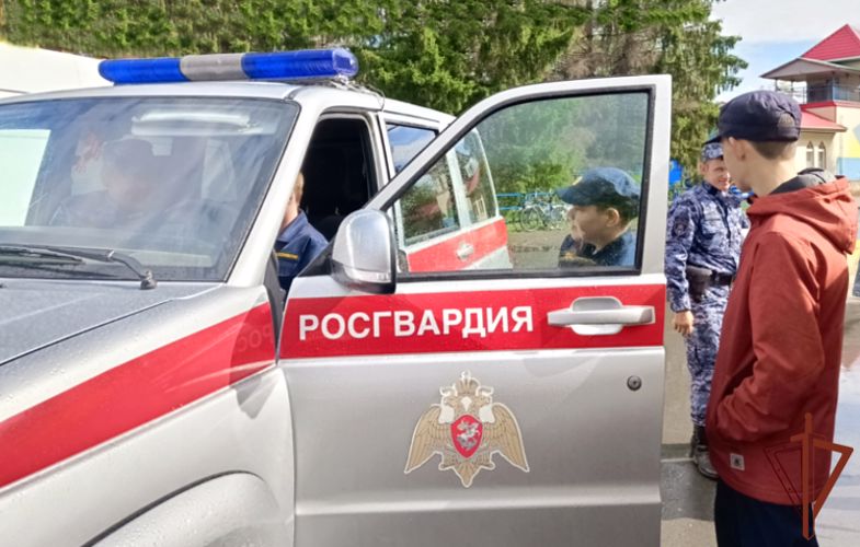 Росгвардия поддержала всероссийскую акцию «Вместе против террора» в Зауралье