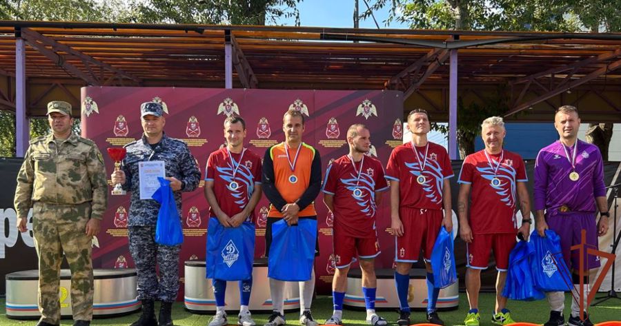 Чемпионат Центрального округа Росгвардии по мини-футболу завершился в Москве 