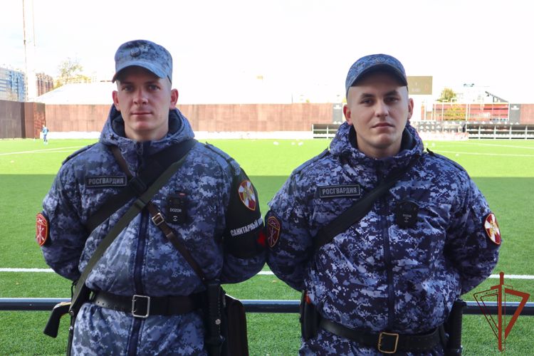Безопасность спортивных мероприятий в Санкт-Петербурге обеспечили росгвардейцы