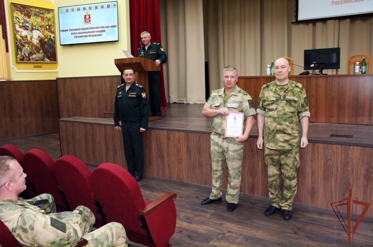 В Северо-Западном округе Росгвардии завершилась производственная практика факультета материально-технического обеспечения войск национальной гвардии