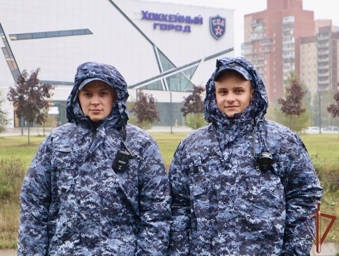 Безопасность спортивных мероприятий в Санкт-Петербурге обеспечили росгвардейцы