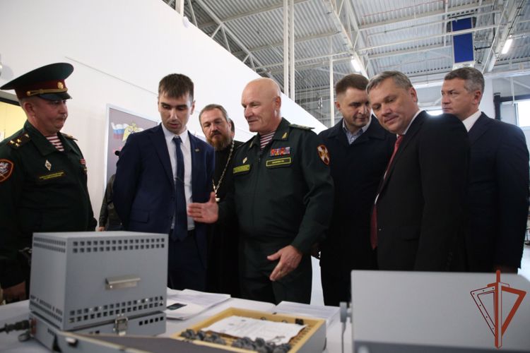 Выставка Росгвардии «День передовых технологий» прошла в столице Северо-Кавказского федерального округа