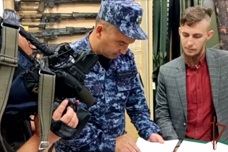 Журналисты телеканала «Город» рассказали о службе росгвардейцев в Курганской области 