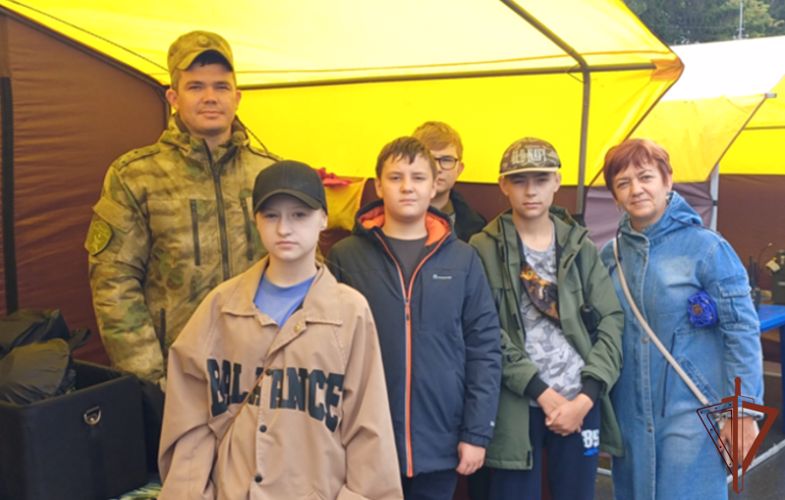 Росгвардия поддержала всероссийскую акцию «Вместе против террора» в Зауралье