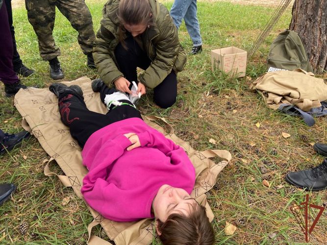  Росгвардейцы в Новосибирской области провели«Зарницу» с учащимися подшефных школ