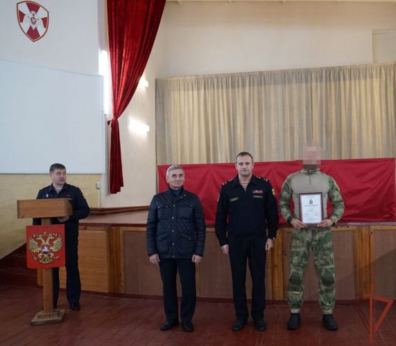 Вручение государственных наград отличившимся в ходе СВО росгвардейцам прошло в Карелии