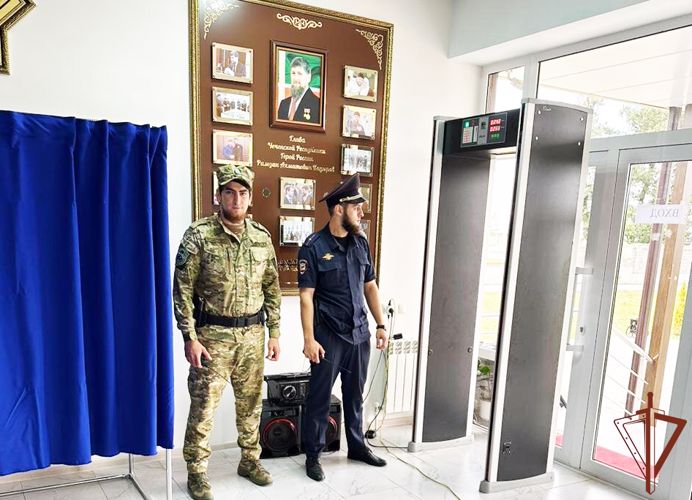 При участии Росгвардии обеспечена безопасность Единого дня голосования на Северном Кавказе