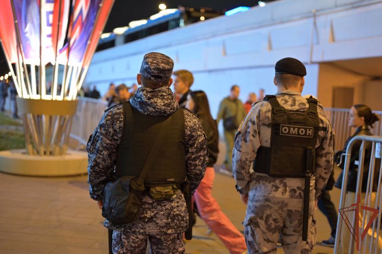 Росгвардейцы обеспечили безопасность московского урбанистического форума