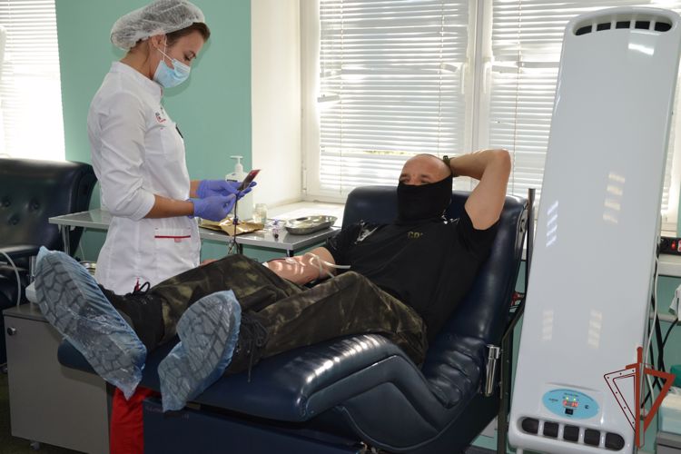Росгвардейцы дали старт  марафону в поддержку донорского движения в Самарской области