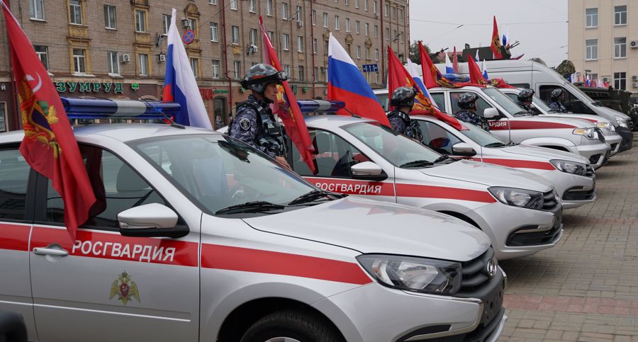 Брянские спецподразделения Росгвардии получили новую технику
