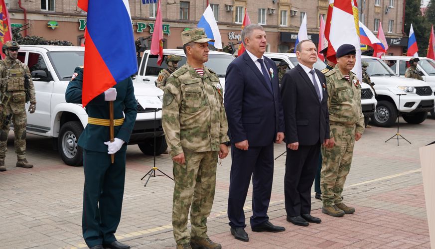 Брянские спецподразделения Росгвардии получили новую технику