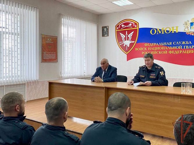 Губернатор Костромской области посетил региональное управление Росгвардии