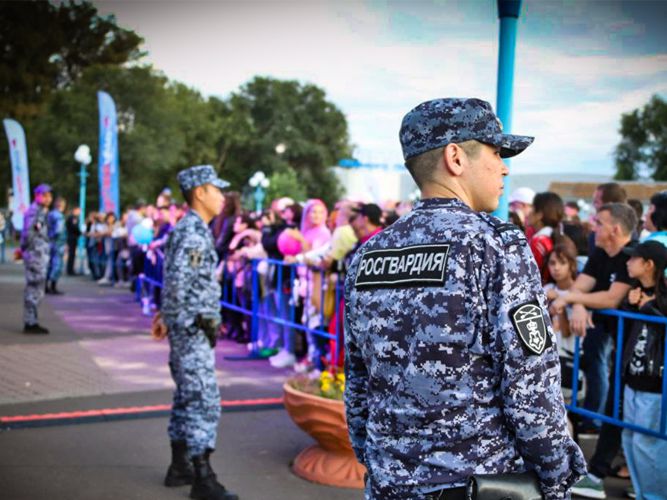 Росгвардия обеспечила безопасность проведения фестиваля «Русское лето. ZаРоссию» в Абакане
