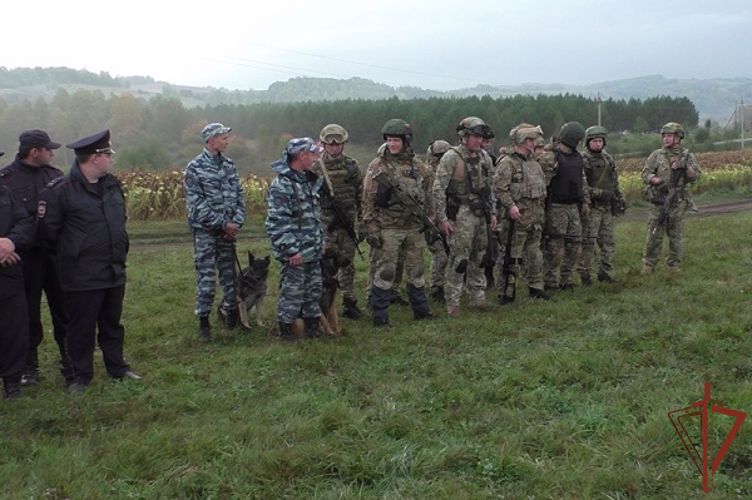 Росгвардия приняла участие в межведомственном учении в Алтайском крае