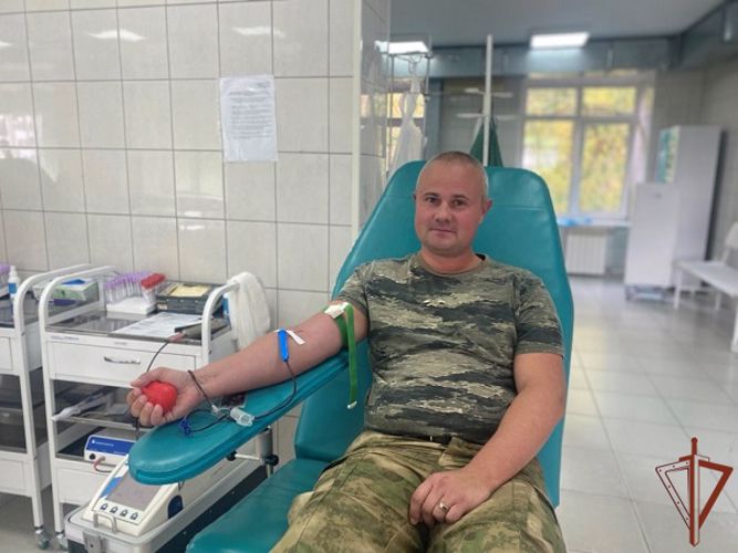 Рогсвардейцы приняли участие во всероссийских донорских акциях  в Томской области