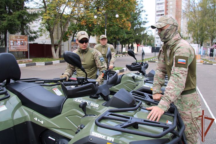 Спецподразделения Росгвардии получили новую технику во Владимирской области