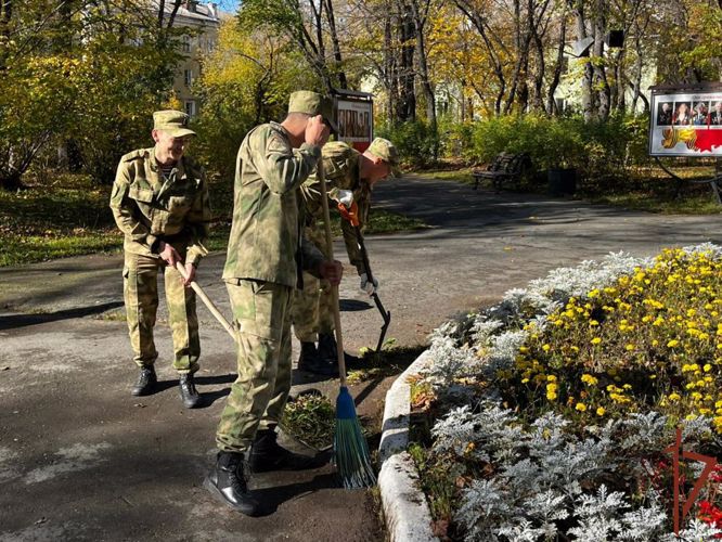 Росгвардейцы приняли участие в экологических акциях на Урале