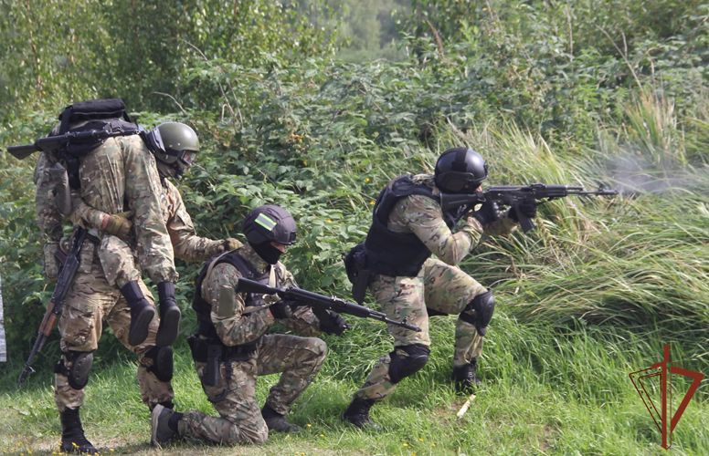 Тюменский ОМОН Росгвардии отметил 32-ю годовщину со дня сформирования