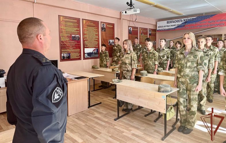 Пятый специализированный класс Росгвардии открылся в Волгоградской области 