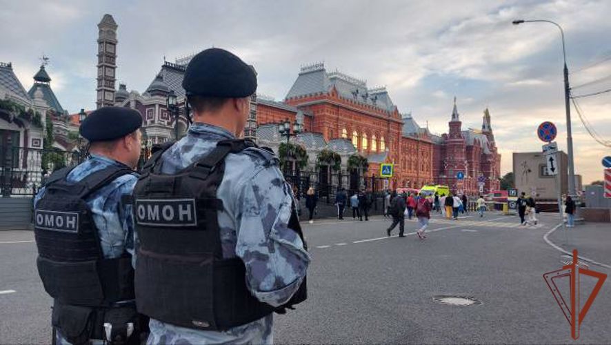 Росгвардия обеспечила безопасность митинг-концерта на Красной площади в Москве