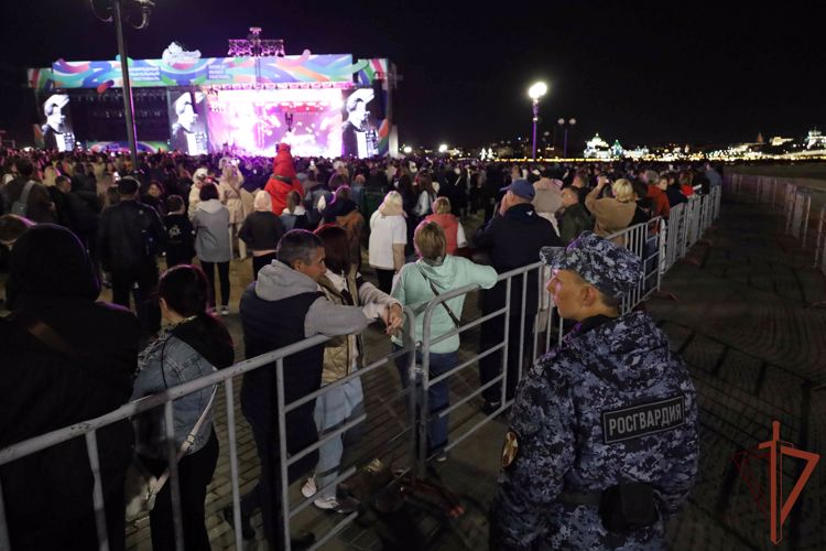 Росгвардейцы обеспечили безопасность международного музыкального фестиваля в Казани