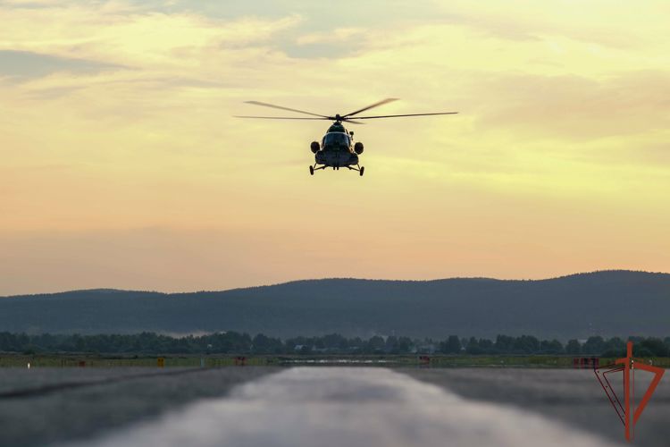 Комплексная тренировка по выживанию для летного состава состоялась в Уральском округе Росгвардии