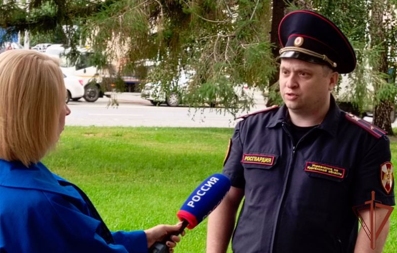 Ведомственные авторские программы о Росгвардии вышли в эфир на Урале (видео)