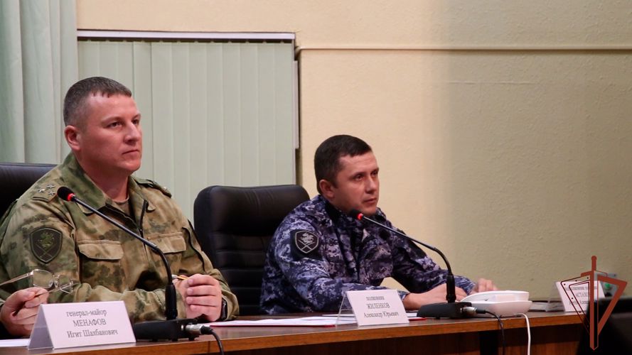 Брифинг Росгвардии ко Дню передовых технологий прошел в Пятигорске
