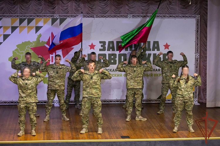 Учащиеся профильного класса Росгвардии из Запорожской области стали финалистами «Зарницы Поволжья - 2023»