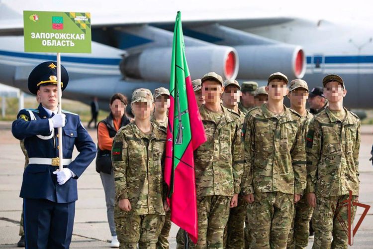 Учащиеся профильного класса Росгвардии из Запорожской области стали финалистами «Зарницы Поволжья - 2023»