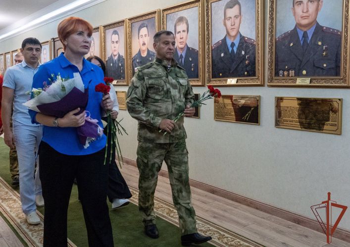В Росгвардии  почтили память Героя России полковника Василия Чубенко 