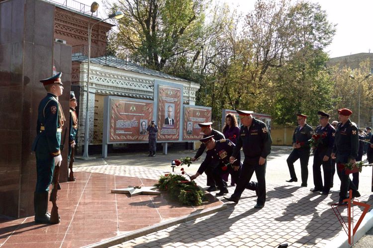 Столичное соединение Росгвардии отметило 57-ю годовщину со дня образования