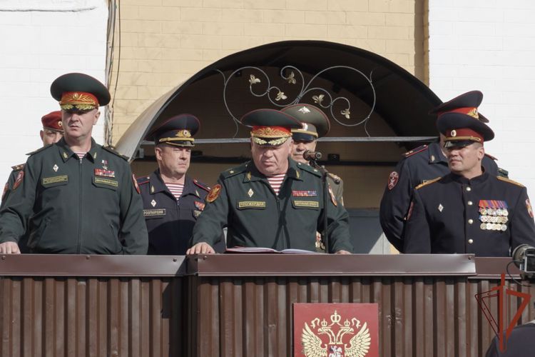 Столичное соединение Росгвардии отметило 57-ю годовщину со дня образования