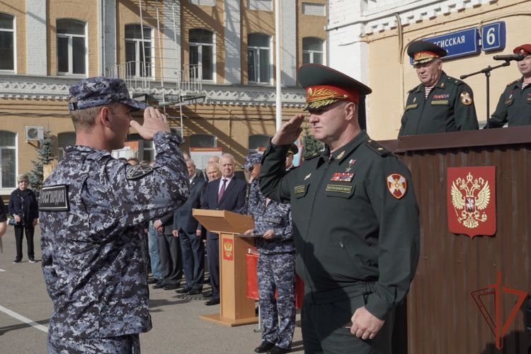 Столичное соединение Росгвардии отметило 57-ю годовщину со дня образования