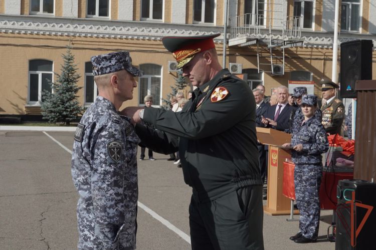 Столичное соединение Росгвардии отметило 57-ю годовщину со дня образования