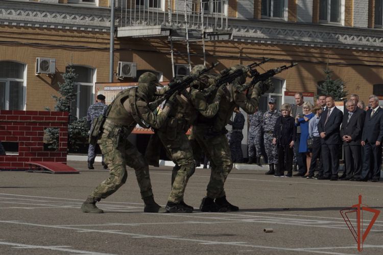 Столичное соединение Росгвардии отметило 57-ю годовщину со дня образования
