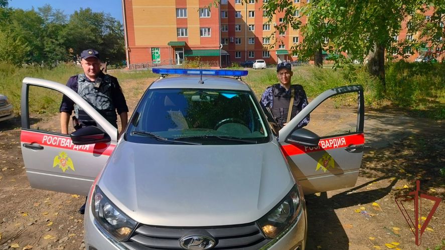 Росгвардейцы нашли потерявшегося ребёнка в Хабаровском крае 