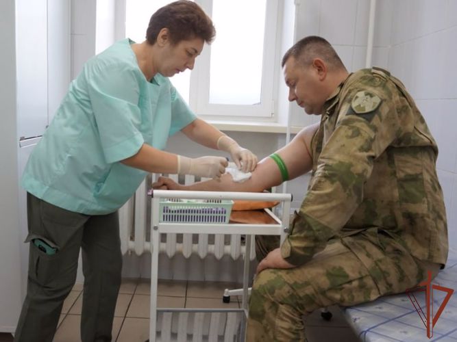 Рогсвардейцы приняли участие во всероссийских донорских акциях  в Томской области