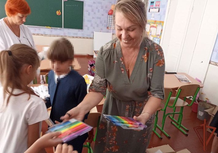 Росгвардейцы приняли участие в акции  «Собери ребёнка в школу»
