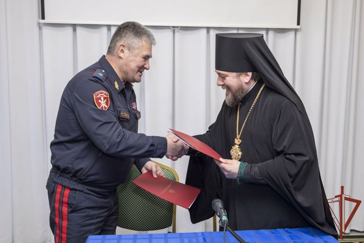 Подписано соглашение о взаимодействии Росгвардии со Староладожским Никольским монастырем