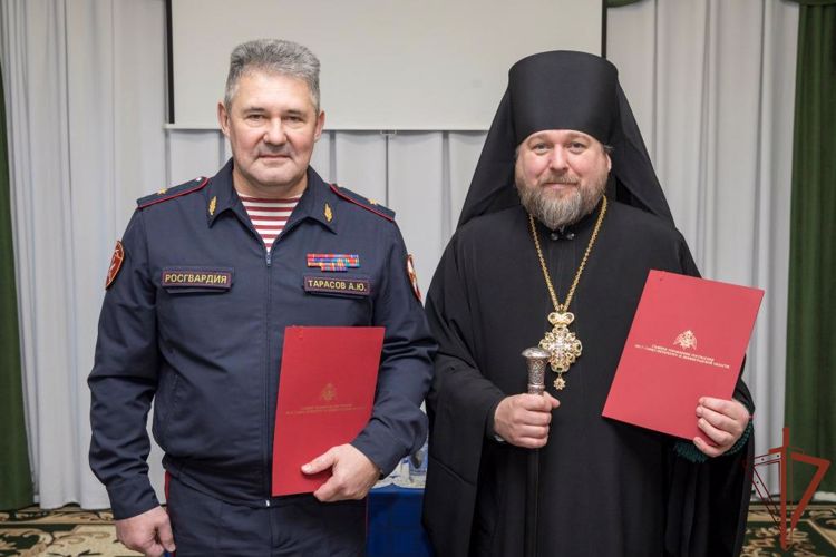 Подписано соглашение о взаимодействии Росгвардии со Староладожским Никольским монастырем