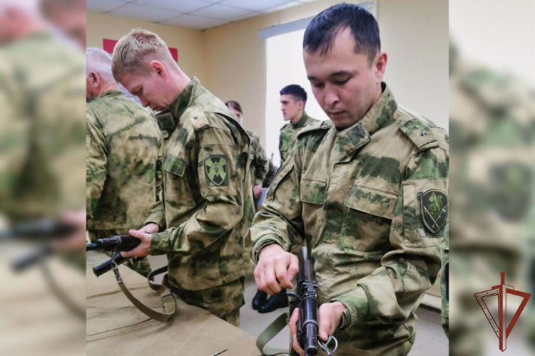 Сбор с личным составом спортивной команды при управлении Уральского округа Росгвардии состоялся в Екатеринбурге
