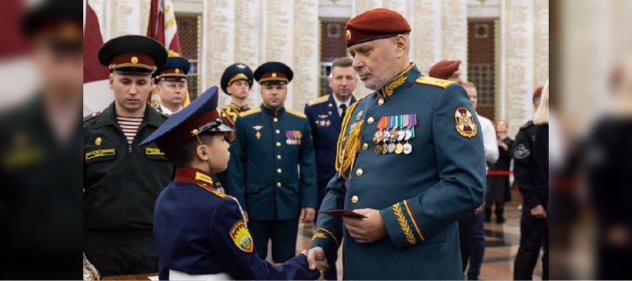 Генерал-лейтенант Алексей Воробьев поздравил воспитанников МПКУ имени М.А. Шолохова с принятием клятвы кадета Росгвардии