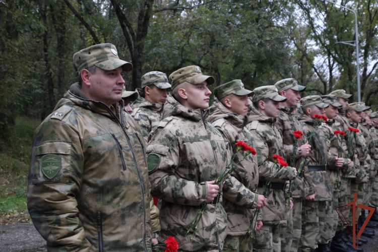 Росгвардейцы почтили память участников  битвы за Кавказ