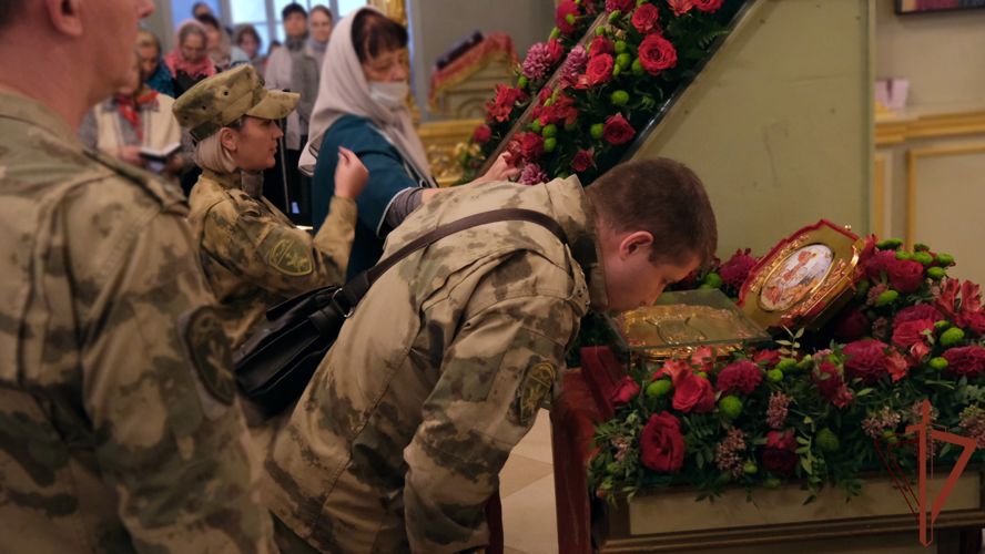 Росгвардейцы присоединились к Всероссийскому молебну о победе в Тамбове
